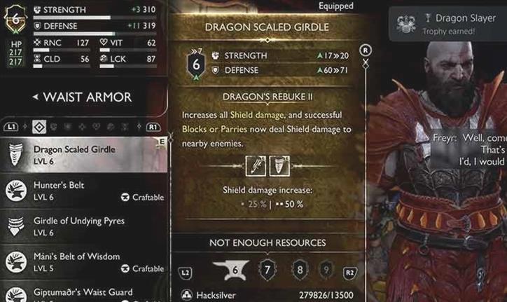 God Of War Ragnarok: Cómo conseguir la armadura de escamas de dragón [Guía]