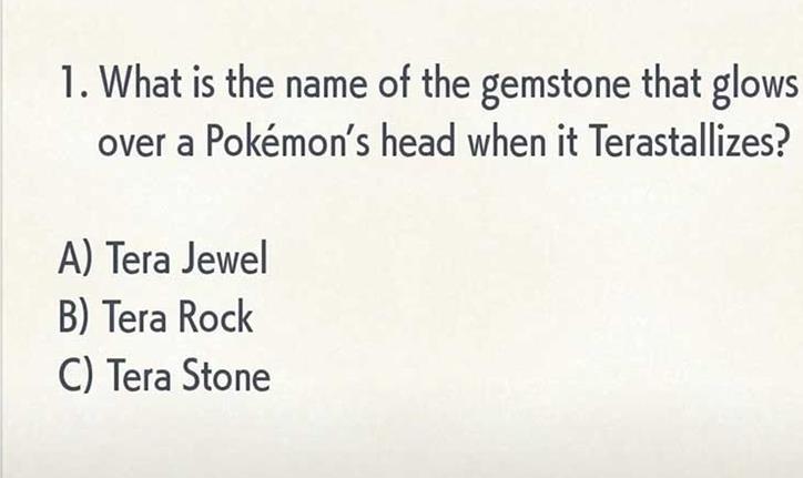 Todas las respuestas artísticas en Pokémon Escarlata y Violeta