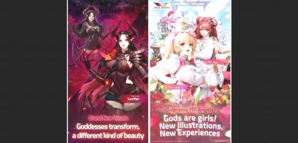 Gods Are Girls - Ángeles ociosos: Goddess' Warfare recibe su mayor actualización hasta la fecha, con más por venir